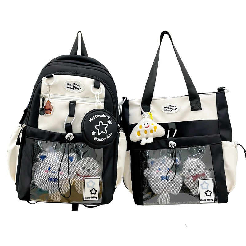 Multi-Functional Plush Toy-Inspired Backpack Bowlift
