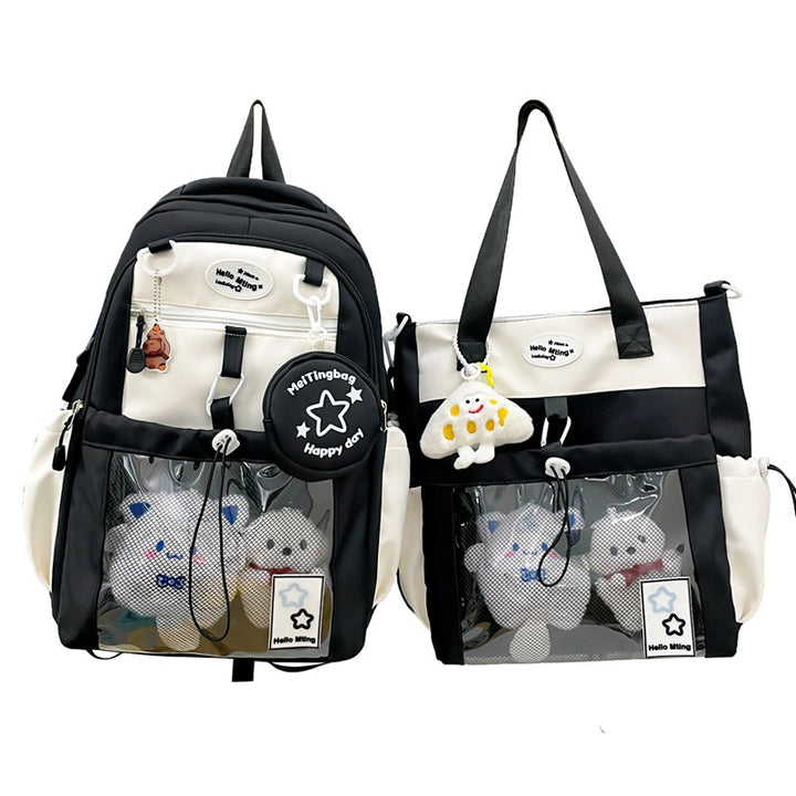 Multi-Functional Plush Toy-Inspired Backpack Bowlift