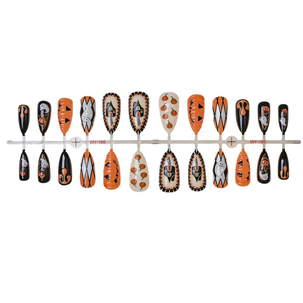 Themed Holiday Press-On Nail Art Set Bowlift