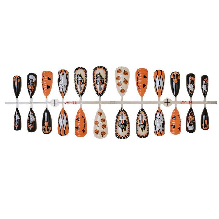 Themed Holiday Press-On Nail Art Set Bowlift