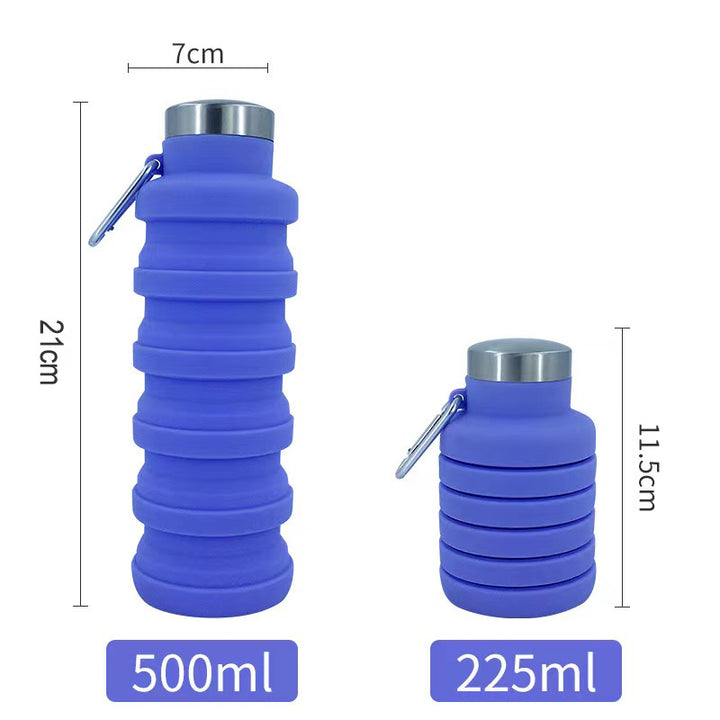 Ladies Foldable Silicone Water Bottle Bowlift