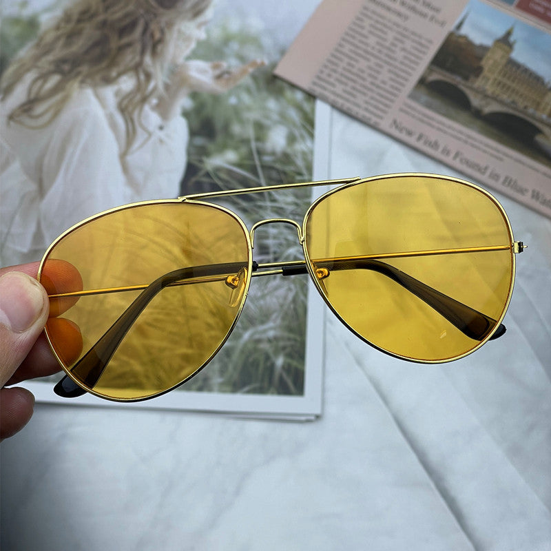 Oversized Aviator Sunglasses Bowlift