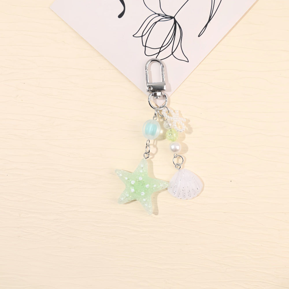 Keychain with Maritime Design and Sparkling Accents Bowlift
