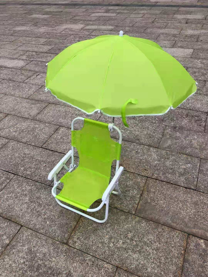 Beach chair with sun umbrella Bowlift