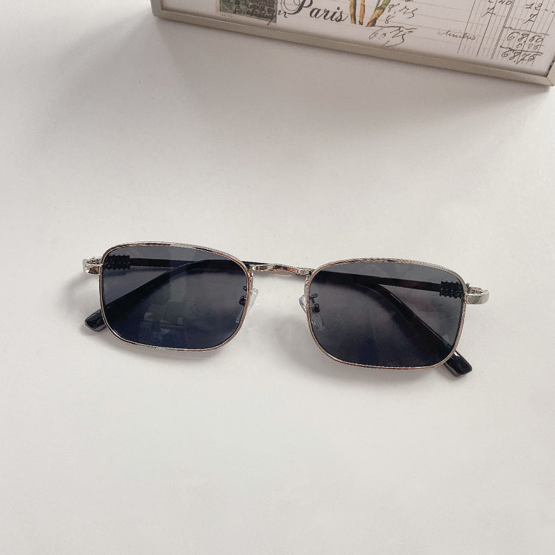 Fashionable glasses with square frame Bowlift