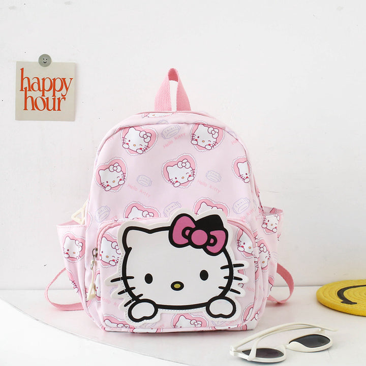 Cute Cartoon Bunny-Themed Backpack
