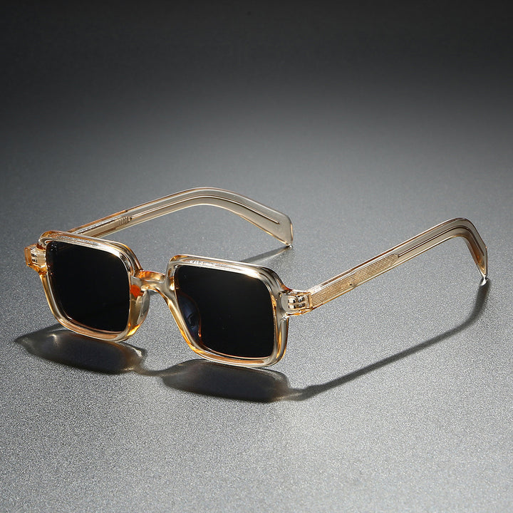 Ladies fashionable sunglasses in elegant square design with wide temples Bowlift