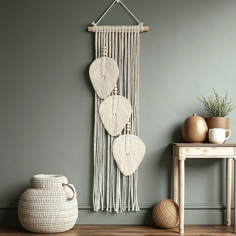 Macramé Leaf Wall Hanging Bowlift