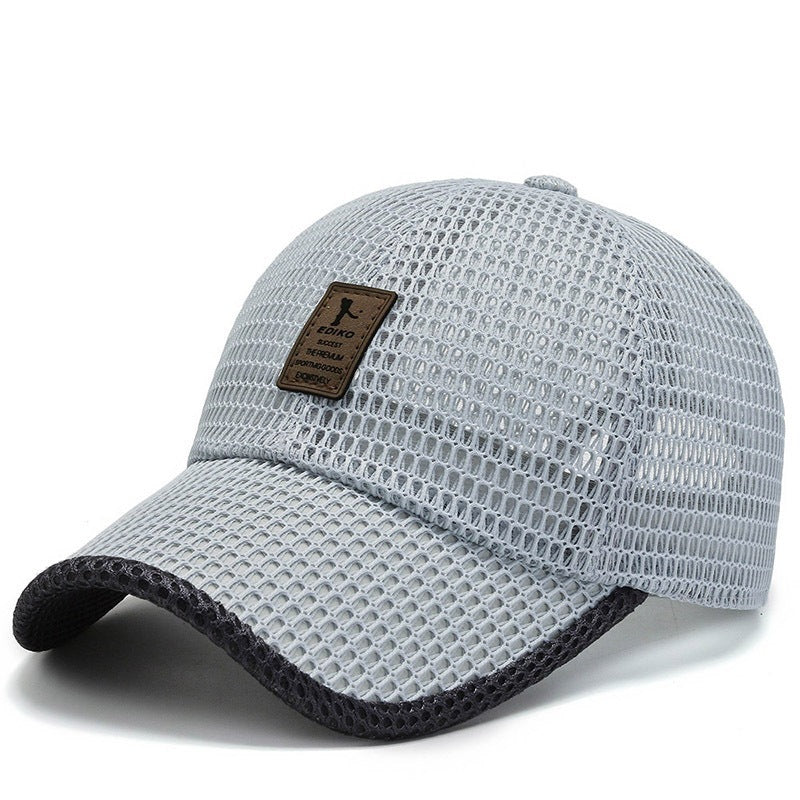 Women's Breathable Mesh Sport Cap Bowlift