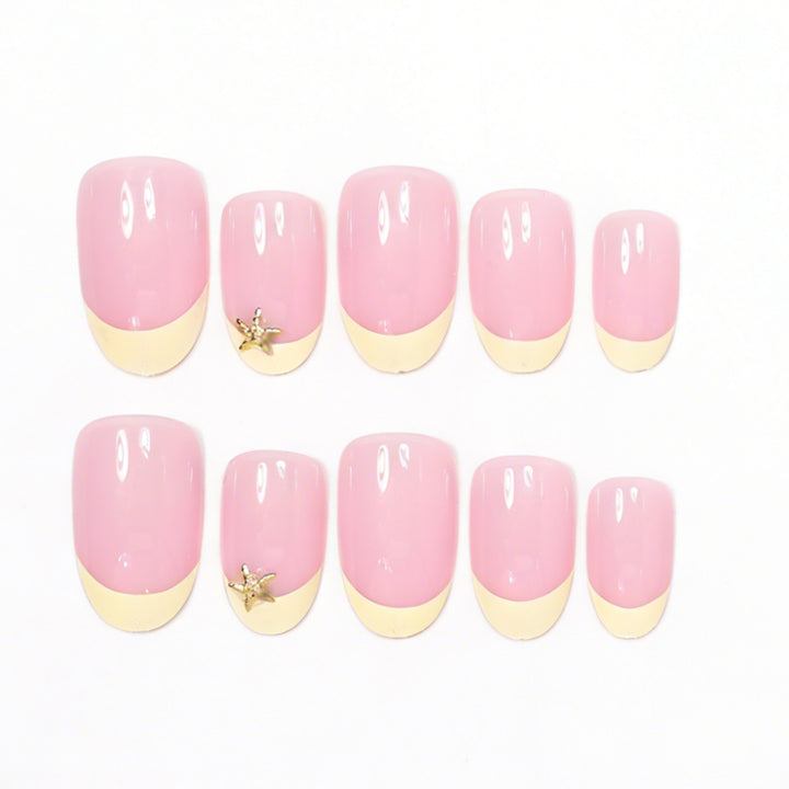 Elegant Starfish Accent Nail Art Set Bowlift