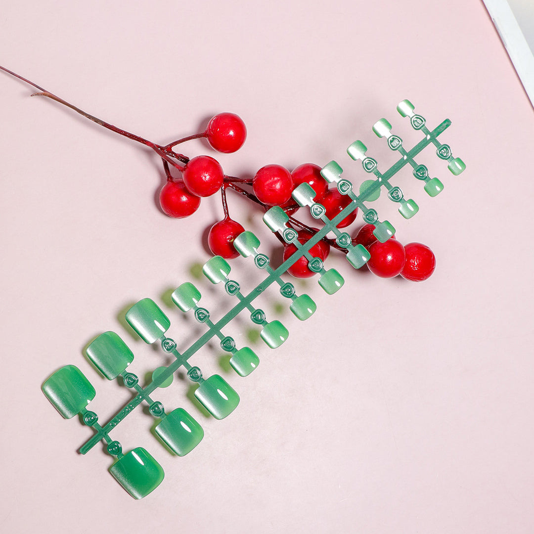 Glossy Press-On Nail Collection Bowlift