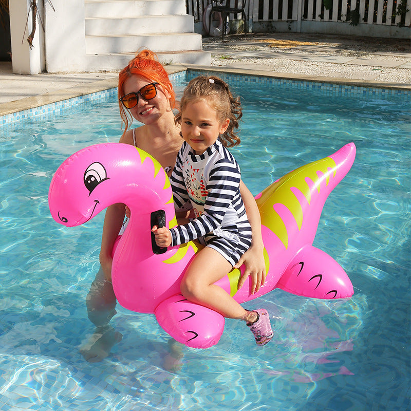 Ladies inflatable dinosaur swim lounge Bowlift