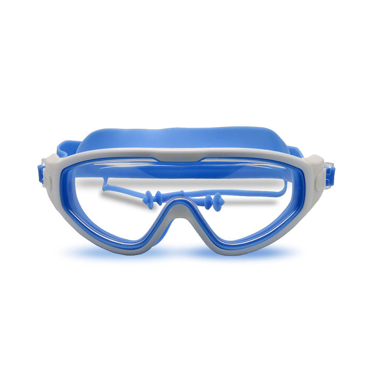Waterproof swimming goggles with adjustable nose piece Bowlift