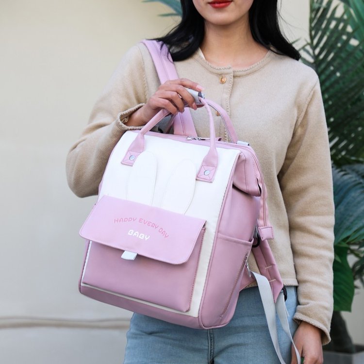 Cute Rabbit-Design Backpack Bowlift