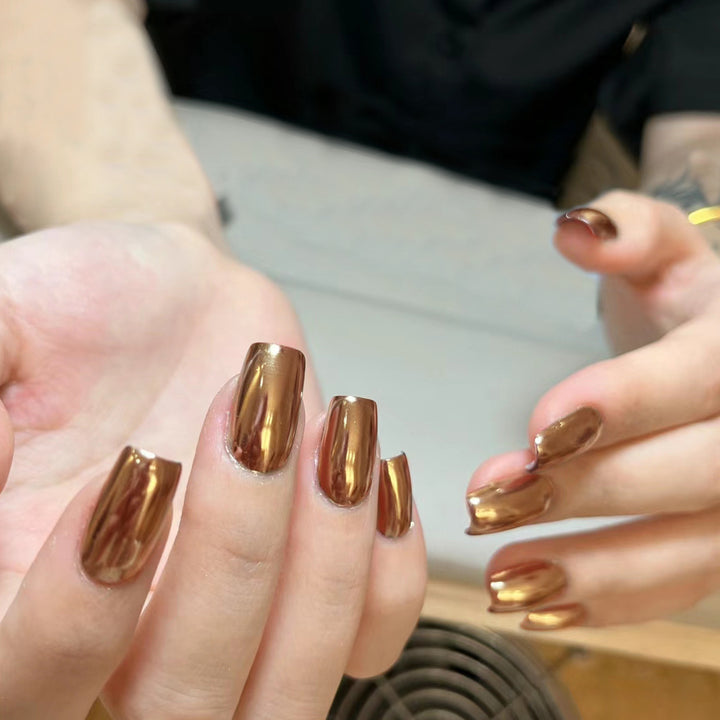 Premium DIY Glossy Press-On Nail Tips Bowlift