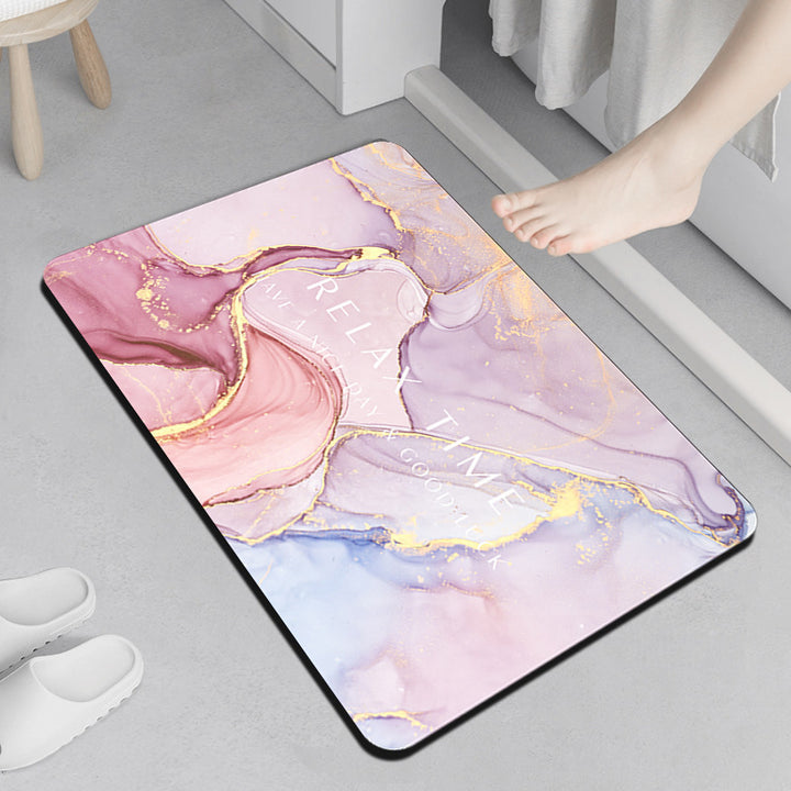 Non-Slip Decorative Bath Mat Bowlift
