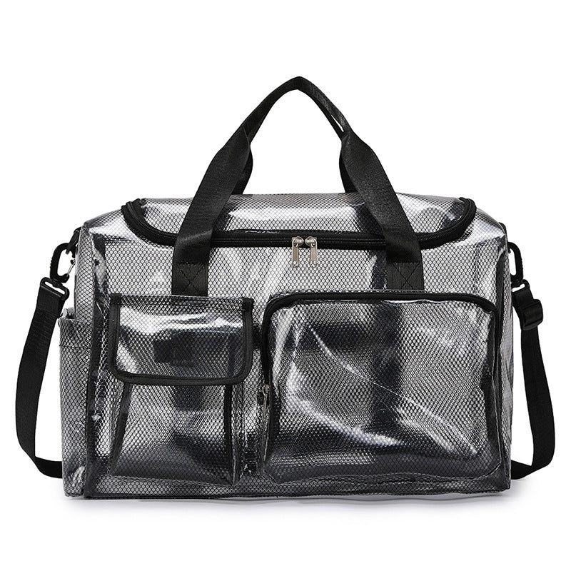 Transparent Gym and Travel Duffle