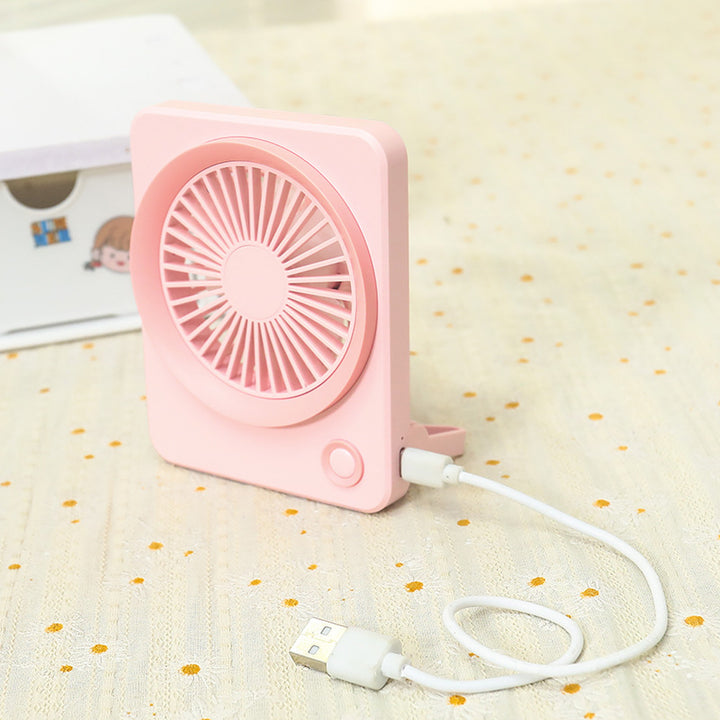 Ladies Compact Table Fan with USB Connection and Quiet Operating Mode Bowlift