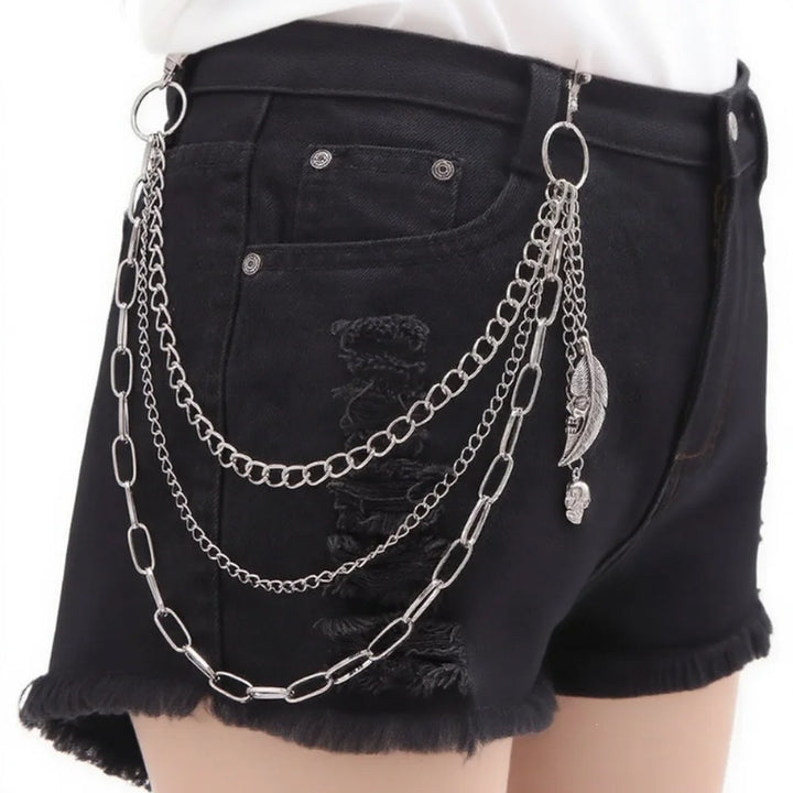 Fashionable chain pendant belt Bowlift