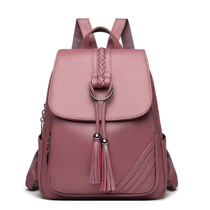Chic Vintage-Inspired Backpack Bowlift