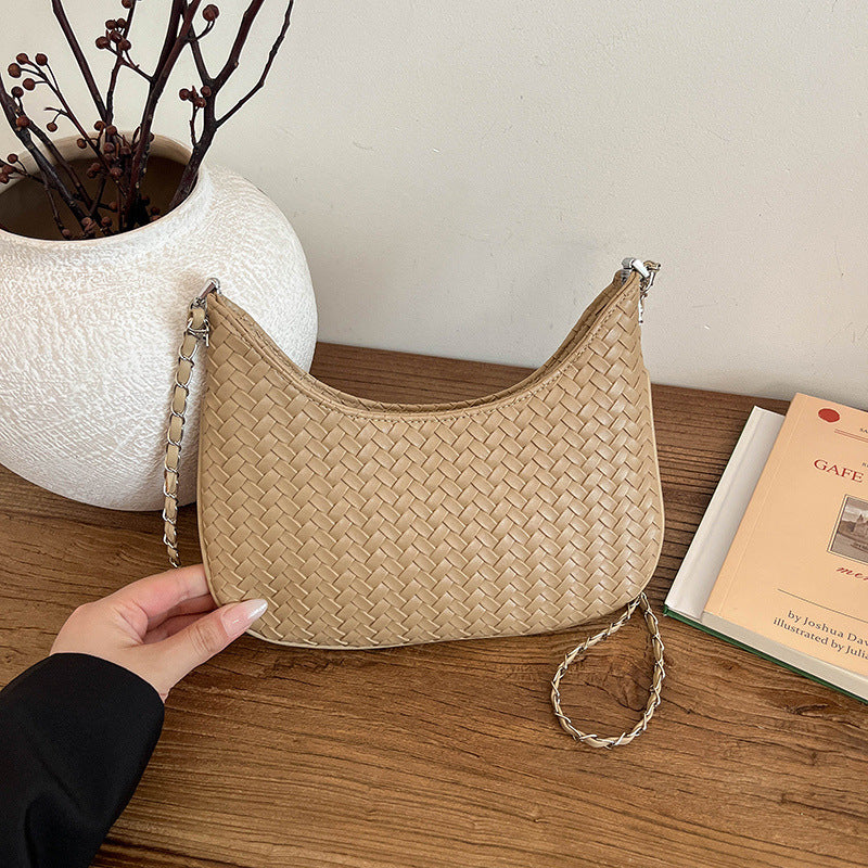 WoWoven Faux Leather Hobo Bag Bowlift