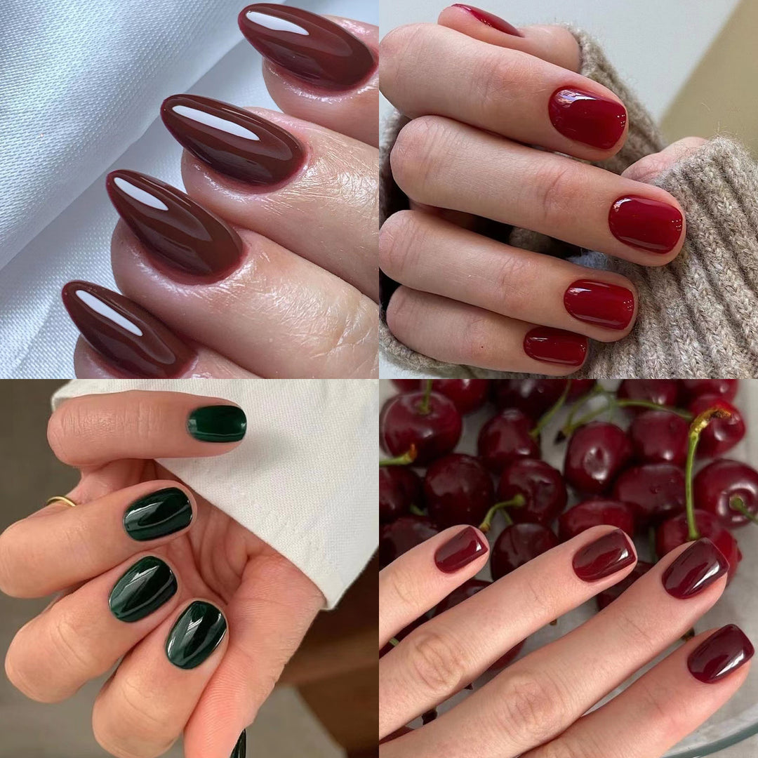 Elegant Nail Art with Gloss Finish Bowlift