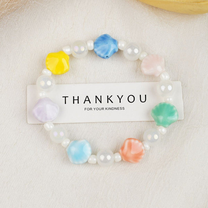 Heart-Shaped Beaded Bracelet Bowlift