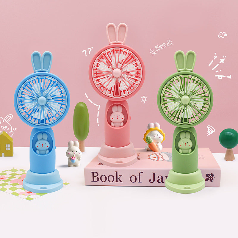 Unisex Portable Hand Fan with Animal Friendly Design Bowlift