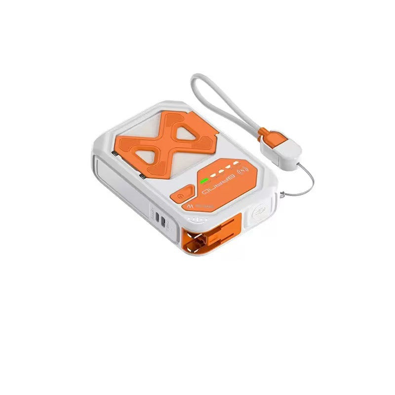 Portable power bank with integrated fast charging function and LCD display Bowlift
