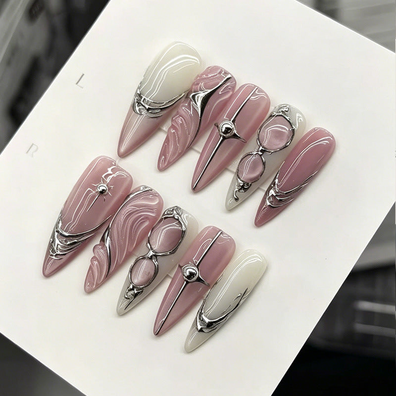 Decorative Sculptured Nail Art Set Bowlift