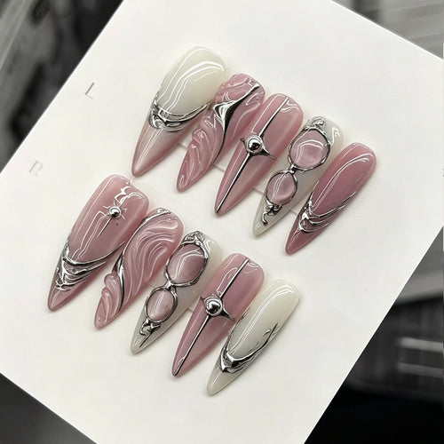Decorative Sculptured Nail Art Set Bowlift