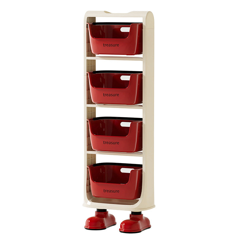 Multi-Tier Storage Organizer with Baskets Bowlift
