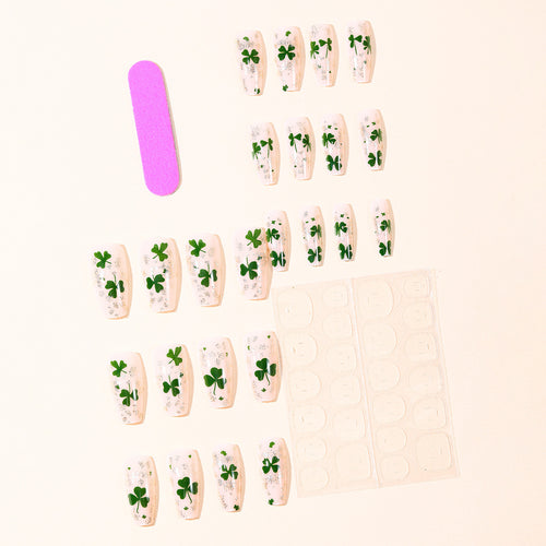 Shamrock-Themed Nail Art Kit Bowlift