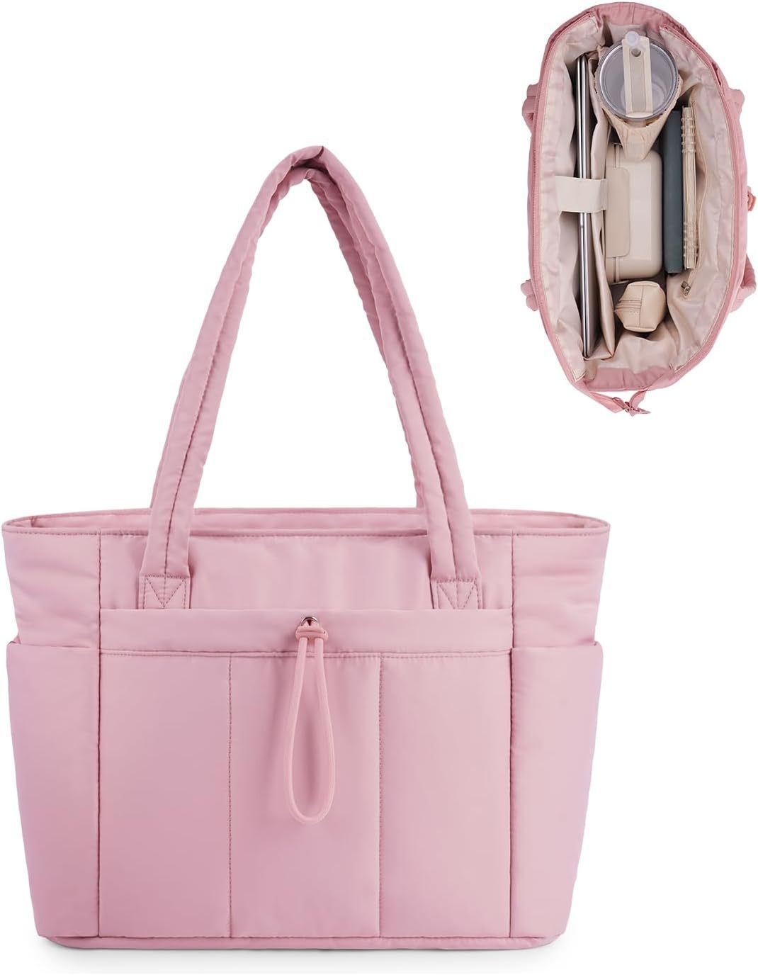 Practical tote bag with insulated compartments Bowlift