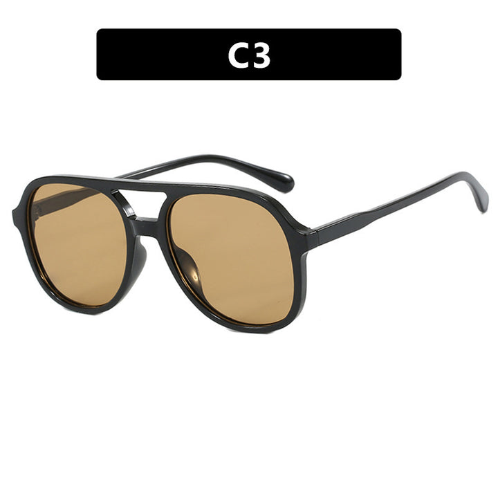 Women oversized sunglasses with innovative design Bowlift