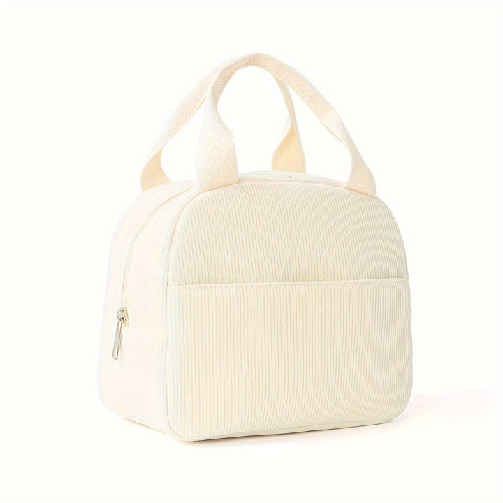 Cosmetic storage bag with structured surface Bowlift