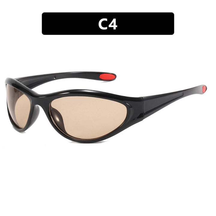 Women sporty sunglasses with polarized lenses and ergonomic design Bowlift