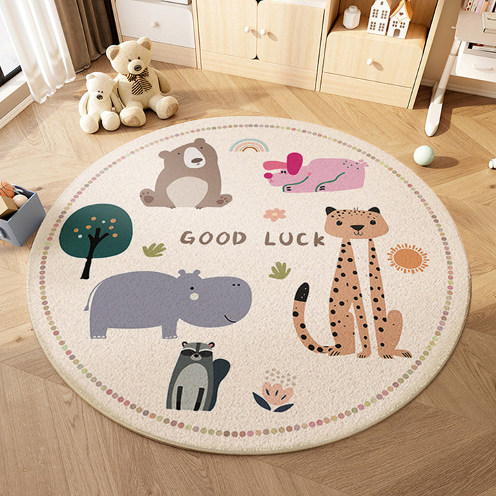 Playful Monster Theme Carpet