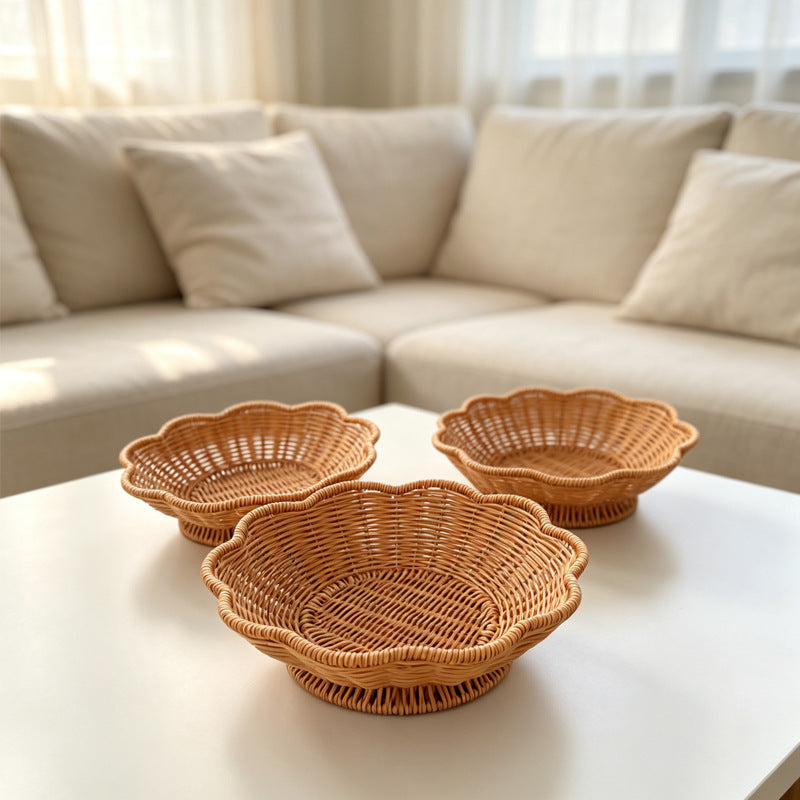Decorative Woven Serving Bowl Bowlift