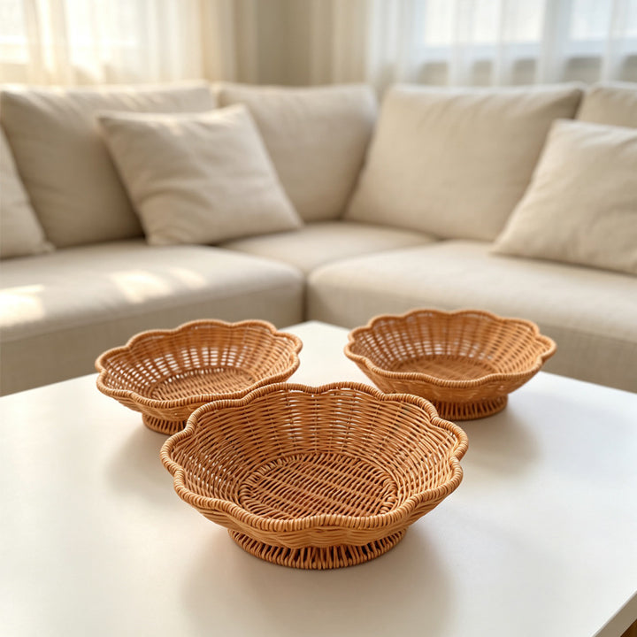 Decorative Woven Serving Bowl Bowlift