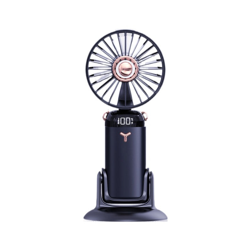 Portable Oscillating Mini Fan with Adjustable Mount Bowlift