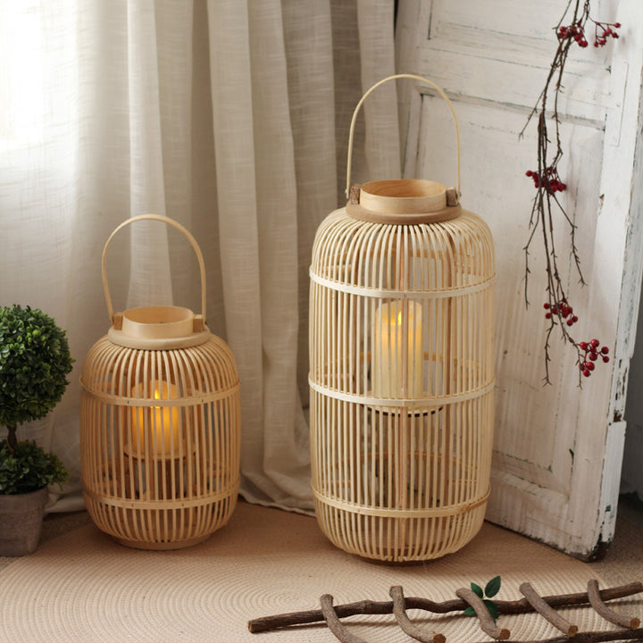 Long-lasting Rattan Lantern Bowlift