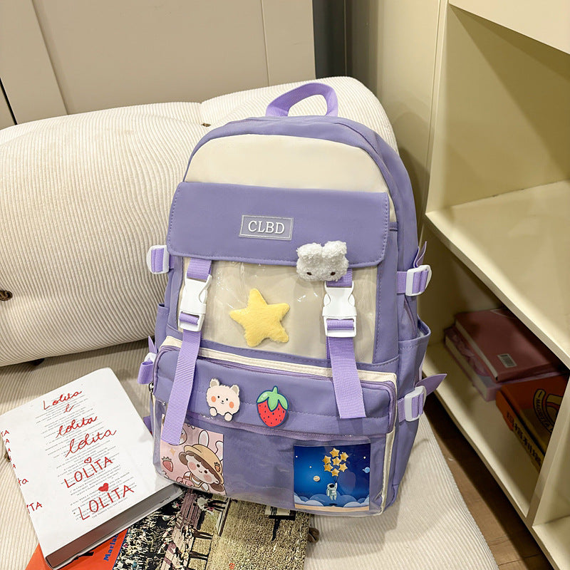 Playful Cartoon Character Backpack