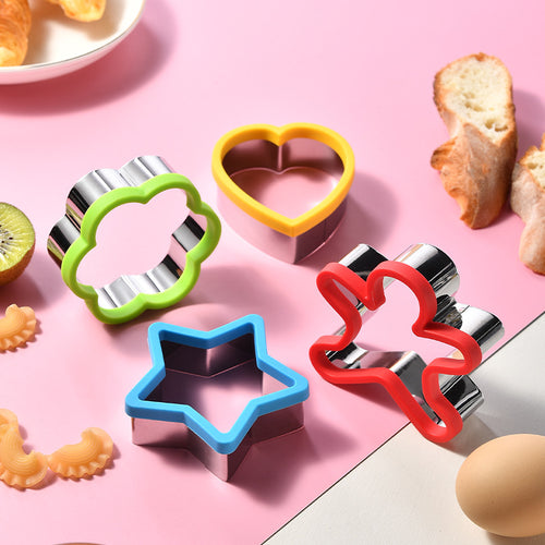 Silicone cookie cutter set for creative cookie decoration Bowlift