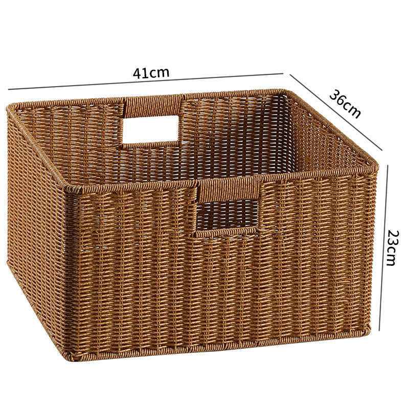 Decorative Woven Storage Cube Bowlift