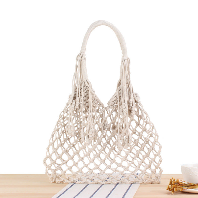 Stylish shopping bag with integrated pouch Bowlift