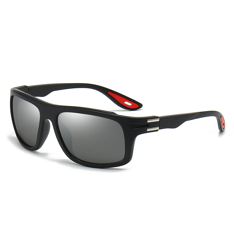 Men's sporty sunglasses with polarized lenses and shock-resistant frame Bowlift
