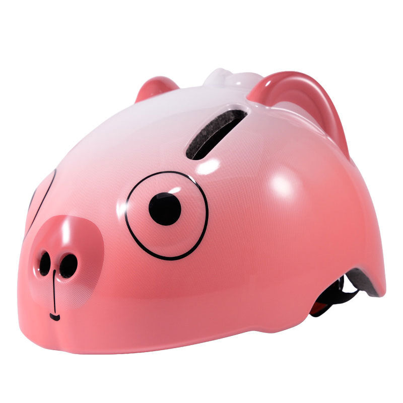 Children's Cartoon-Themed Safety Helmet Bowlift
