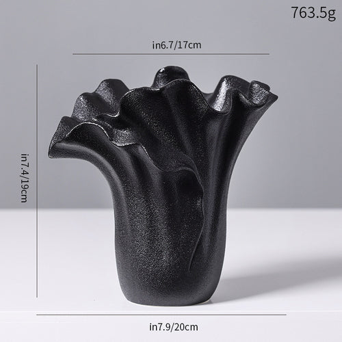Artistic Textured Ceramic Vase