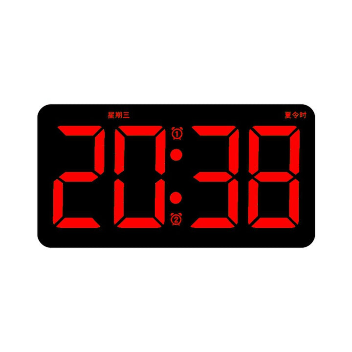 Digital LED Alarm Clock with Large Digits and Snooze Function Bowlift